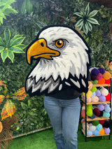Altair Edition Bald Eagle Handmade Tufted Rug & Wall Art Decor