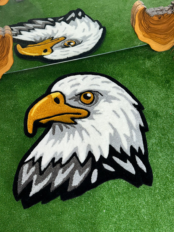 Altair Edition Bald Eagle Handmade Tufted Rug & Wall Art Decor