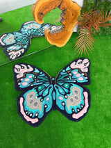 Flyra Butterfly Handmade Tufted Rug & Wall Art