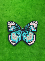 Flyra Butterfly Handmade Tufted Rug & Wall Art