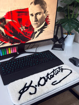K. Ataturk Signature Edition | Handmade Tufted Keyboard Pad Desk Mat
