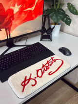 K. Ataturk Signature Edition | Handmade Tufted Keyboard Pad Desk Mat