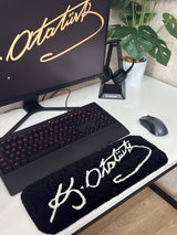 K. Ataturk Signature Edition | Handmade Tufted Keyboard Pad Desk Mat