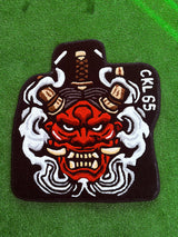Onix Oni Mask Custom Car Mat & Handmade Tufted Rug