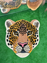 Panthera Black Panther Handmade Tufted Rug & Wall Art