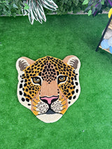 Panthera Black Panther Handmade Tufted Rug & Wall Art