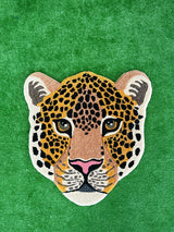 Panthera Black Panther Handmade Tufted Rug & Wall Art