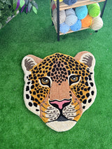 Panthera Black Panther Handmade Tufted Rug & Wall Art