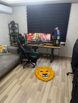 Regulus Majestic Lion Handmade Tufted Rug & Wall Art