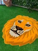 Regulus Majestic Lion Handmade Tufted Rug & Wall Art