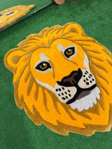 Regulus Majestic Lion Handmade Tufted Rug & Wall Art