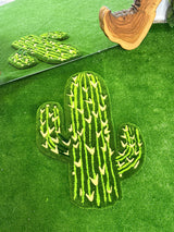 Sagura Cactus Handmade Tufted Rug & Wall Art
