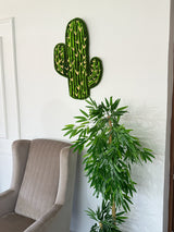 Sagura Cactus Handmade Tufted Rug & Wall Art