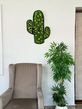 Sagura Cactus Handmade Tufted Rug & Wall Art