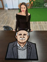 Soren Custom Portrait Handmade Tufted Rug & Wall Art