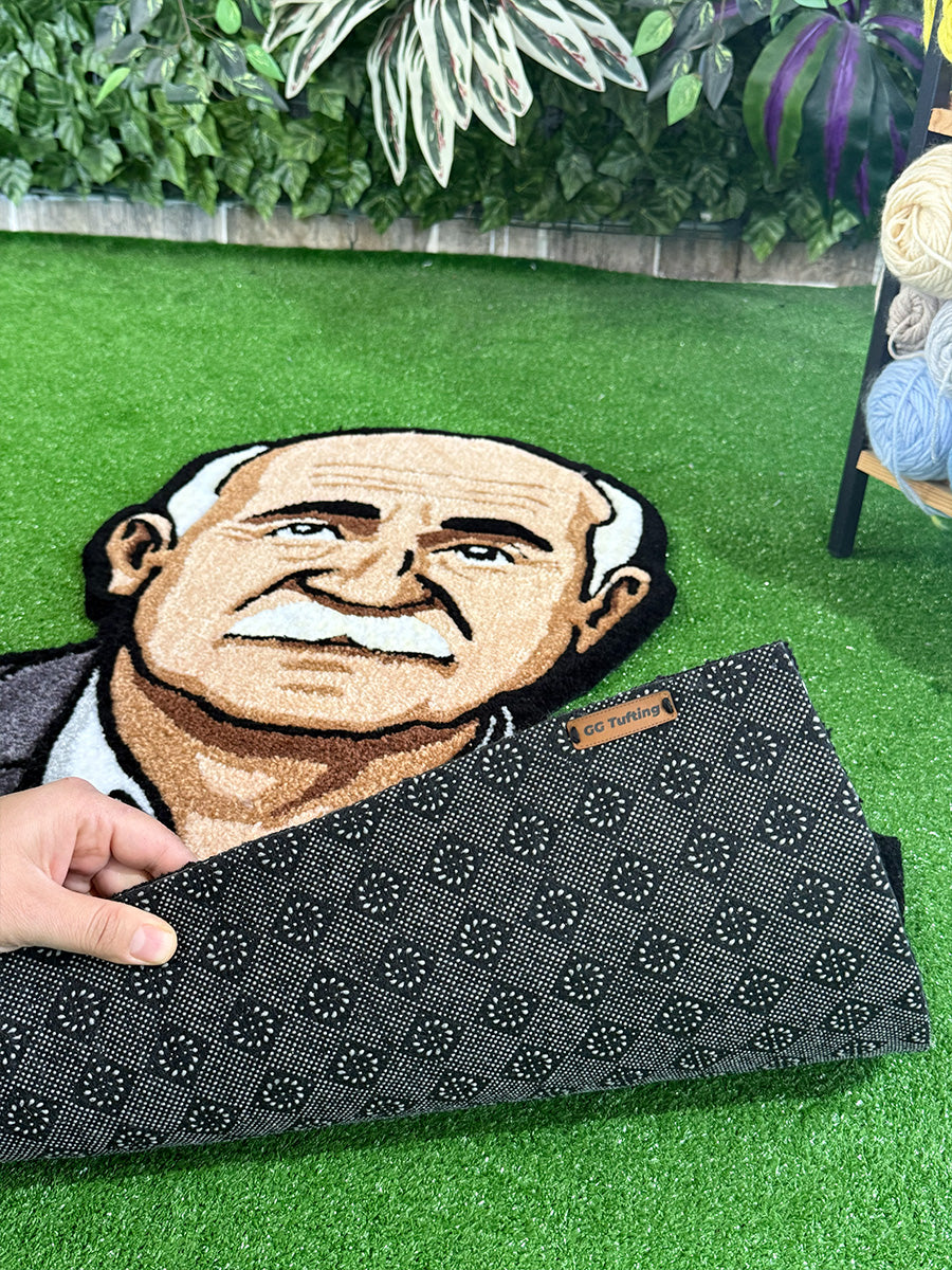 Soren Custom Portrait Handmade Tufted Rug & Wall Art
