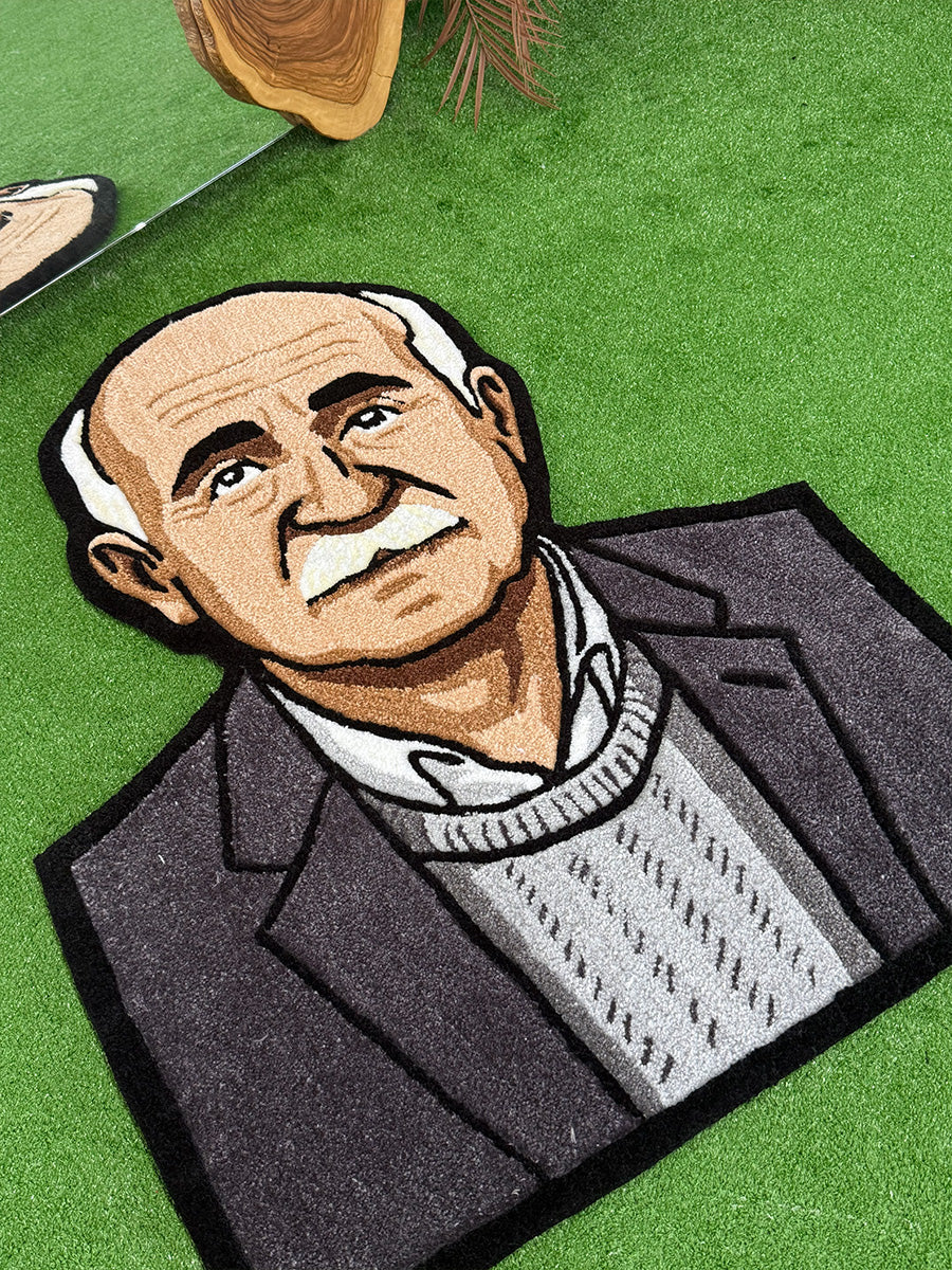 Soren Custom Portrait Handmade Tufted Rug & Wall Art